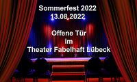 Sommerfest und „Offene Tür“ im Theater Fabelhaft Lübeck