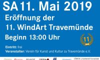 Eröffnung der 11. WindArt in Travemünde
