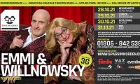 Emmi & Willnowsky die Comedy Stars kommen in das Schulzentrum *Grosser Saal* nach Reinfeld