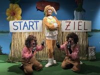 „Der Wettlauf zwischen Hase & Igel“ – ein sportlich-spaßiges Klassikmärchen frei nach den Brüdern Grimm und Ludwig Bechstein für Menschen ab 3 Jahren